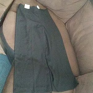 Wide leg black slacks size small Zara Women